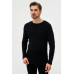 Чоловічий лонгслів 214 чорний