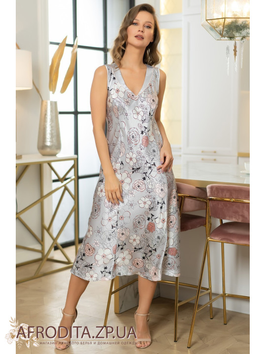 Ночнушка женская атласная "Николь" 7144 