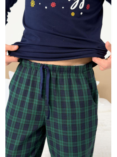 Мужская пижама со штанами Cosy 82611