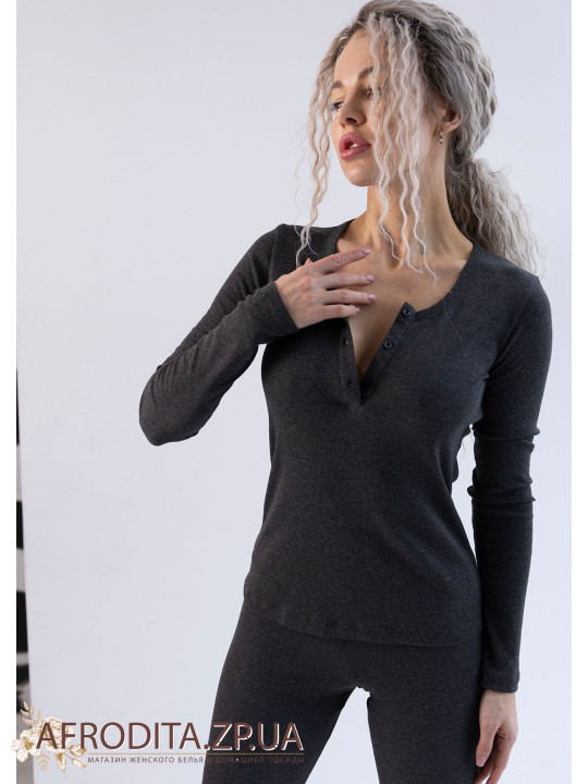 Джемпер з довгим рукавом 1631-43002