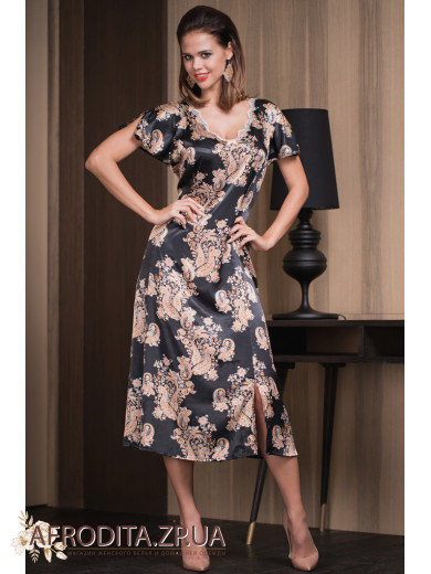 Ночная длинная сорочка "Голден Флауер" 3308