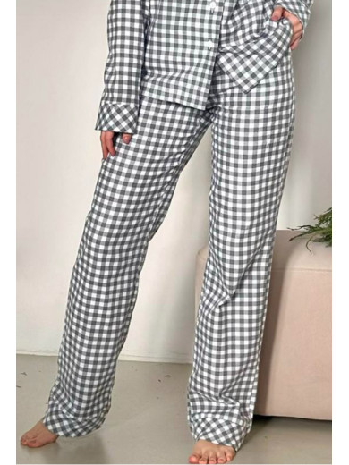 Фланелевая женская пижама Cosy 82671