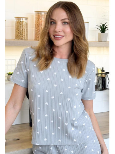 Женская пижама с шортами Cosy 82814 из хлопка