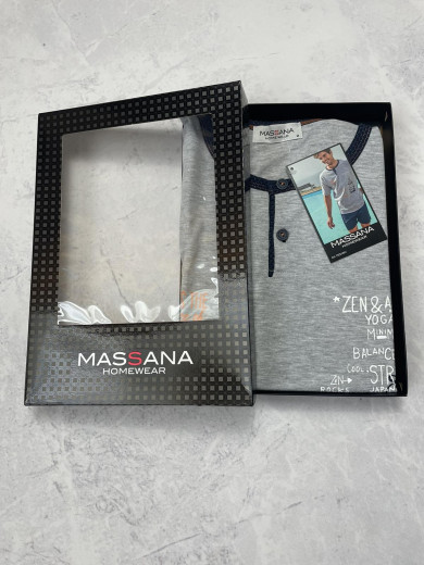 Піжама чоловіча з шортами Massana P231341
