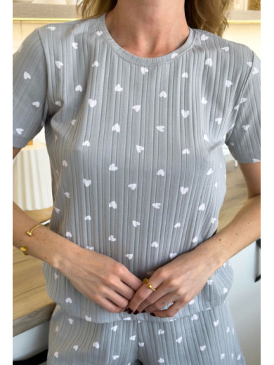 Женская пижама с шортами Cosy 82814 из хлопка