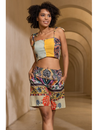 Комплект жіночий з шортами Камбоджа 5272