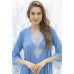Жіночий халат із віскози Shato 2311/1 блакитний