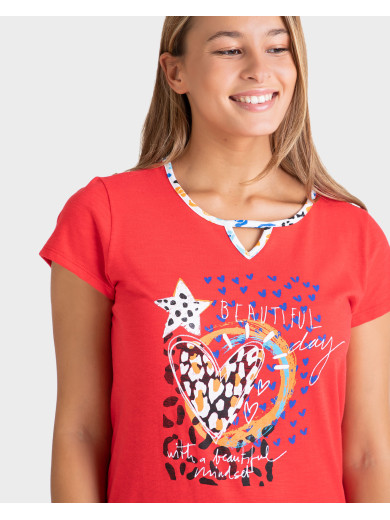 Женская пижама с бриджами Massana P231246