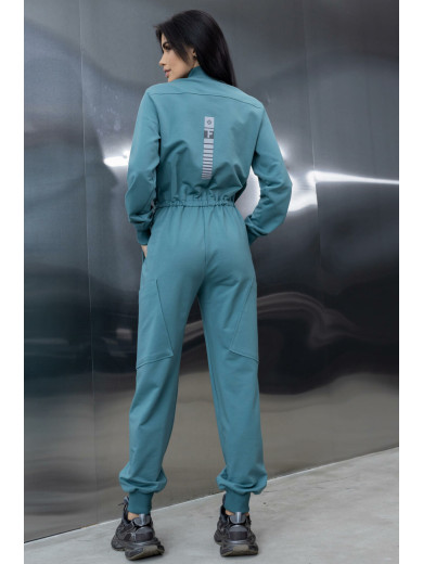 Комбинезон бирюзового цвета Totalfit F52-LD59
