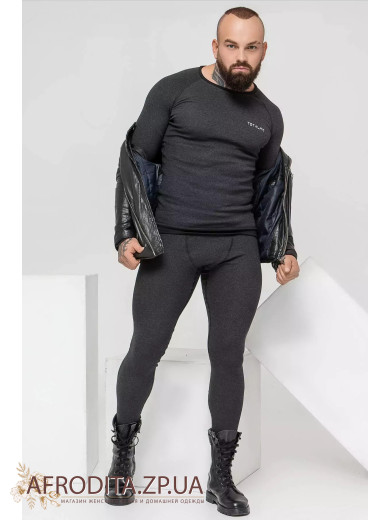 Чоловічий термокомплект з бавовни Totalfit 82559