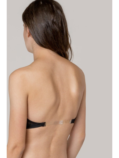 Бюстгальтер пуш-ап с силиконовой спинкой GISELA 1/0344