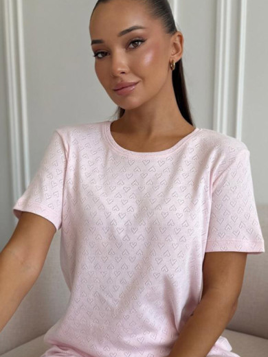 Хлопковая пижама с брюками Cosy 82947