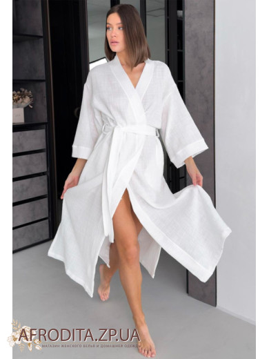Женский халат из муслина Cosy 82773