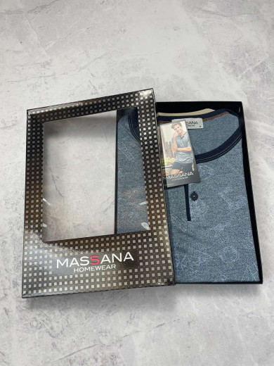 Піжама чоловіча з шортами Massana P231312