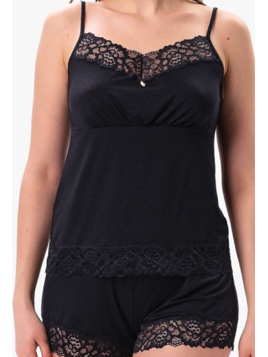 Жіноча піжама з шортами Shato 2620 jeans