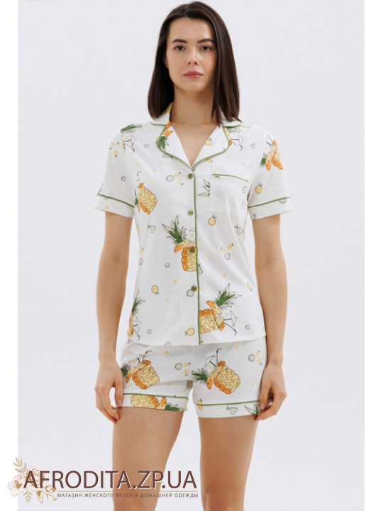 Пижама женская с шортами 1694-12340