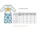 Детская пижама для девочки Sexen SS41137_k