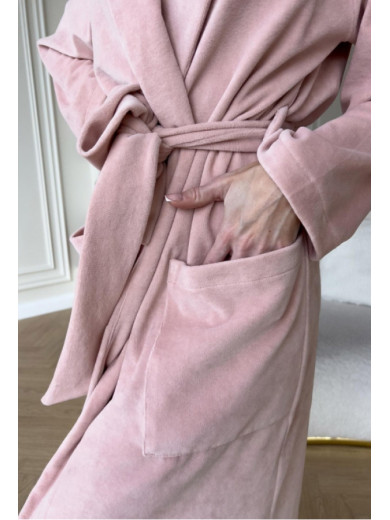 Халат женский велюровый Cosy 82668