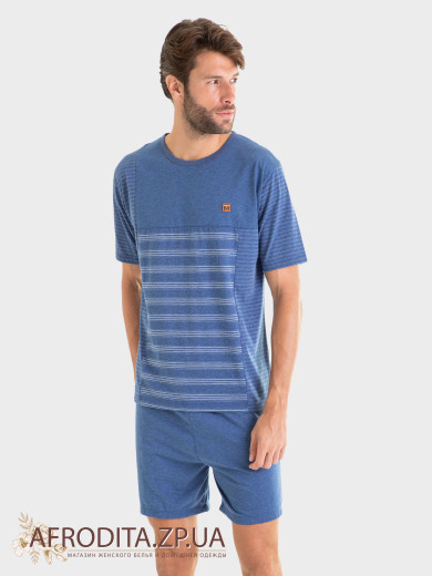 Мужская пижама с шортами Massana P231328