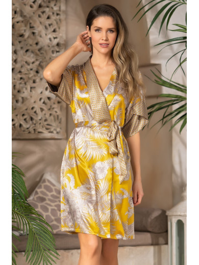 Жіночий халат на запах Амара 7223