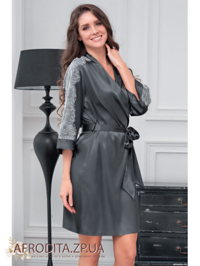 Короткий халат "Ингрид" 8353