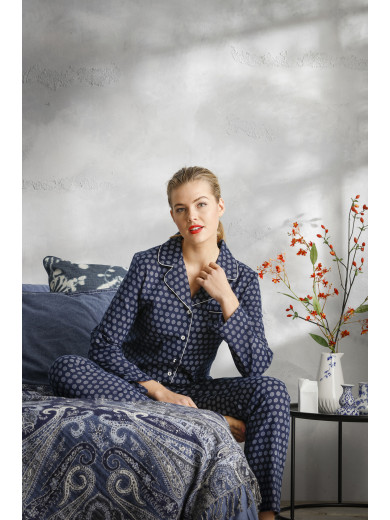 Женская теплая пижама с брюками "Pastunette" 20212-152-6