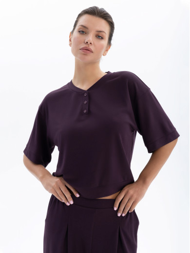 Женская футболка из вискозы Roksana 2000-55051