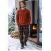 Мужская теплая пижама PIJAMONI PJ6100-10