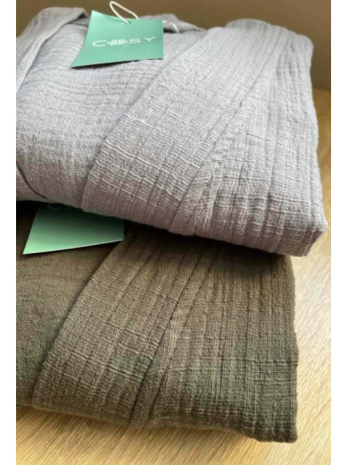 Мужской домашний халат из муслина Cosy 82605
