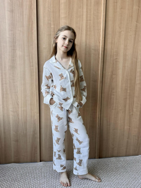 Дитяча муслінова піжама COSY M220P5453