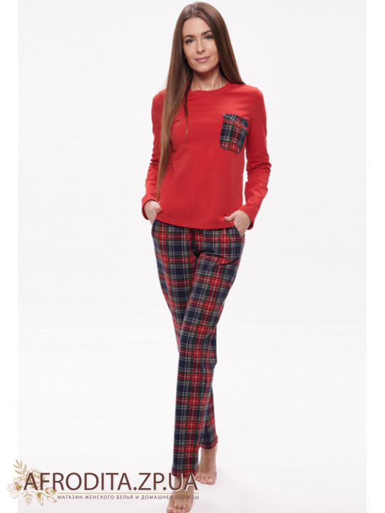 Пижама женская со штанами Wiktoria 1707