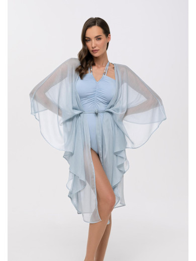 Пляжная туника голубого цвета Marc & Andre CU25-03