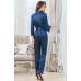 Женская шелковая пижама со штанами "Фрида" 3794