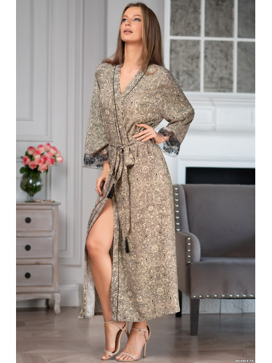 Довгий халат "Домініка" 1269 