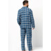Чоловічий домашній комплект 534384 із фланелі