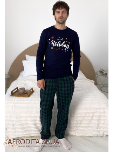 Мужская пижама со штанами Cosy 82611