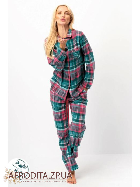 Женский домашний комплект из фланели Key 82623
