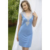 Жіноча нічна сорочка Shato 2311 блакитний