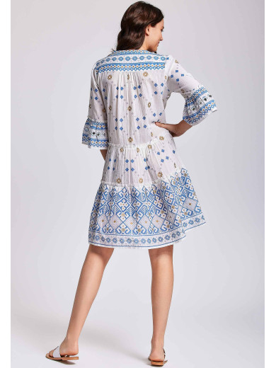 Туніка-сукня з вишивкою Iconique IC24-034