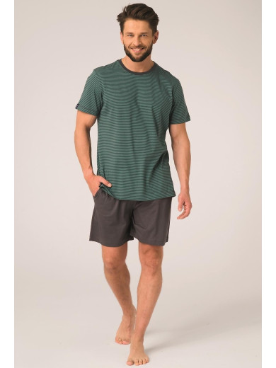 Мужская пижама с шортами Key 82834
