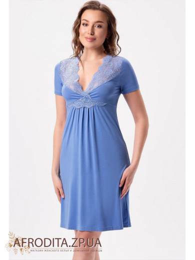 Ночная сорочка Shato 2625 голубой