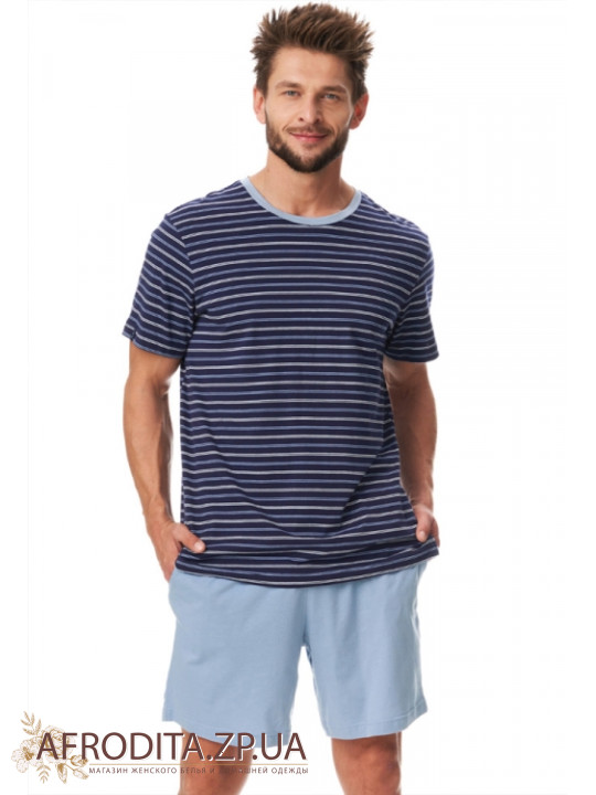 Мужская пижама с шортами Key MNS 382 A23