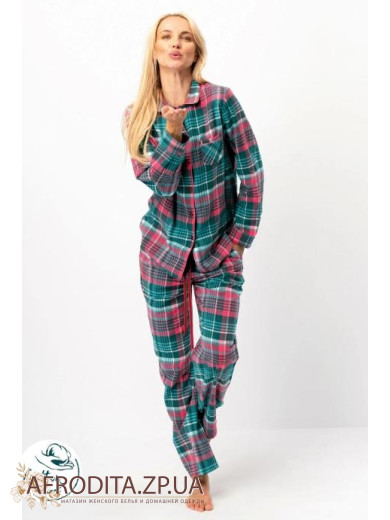 Женский домашний комплект из фланели Key 82623