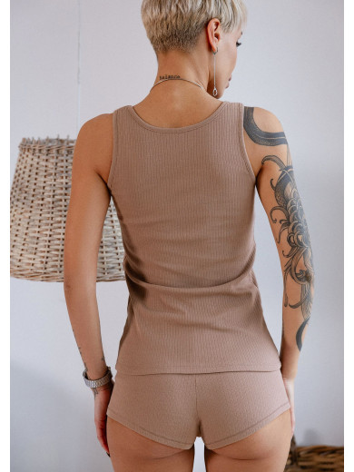 Женская майка на широких бретелях 1126-42007