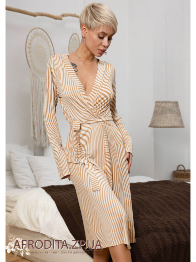 Женский халат на запах 1589-60010