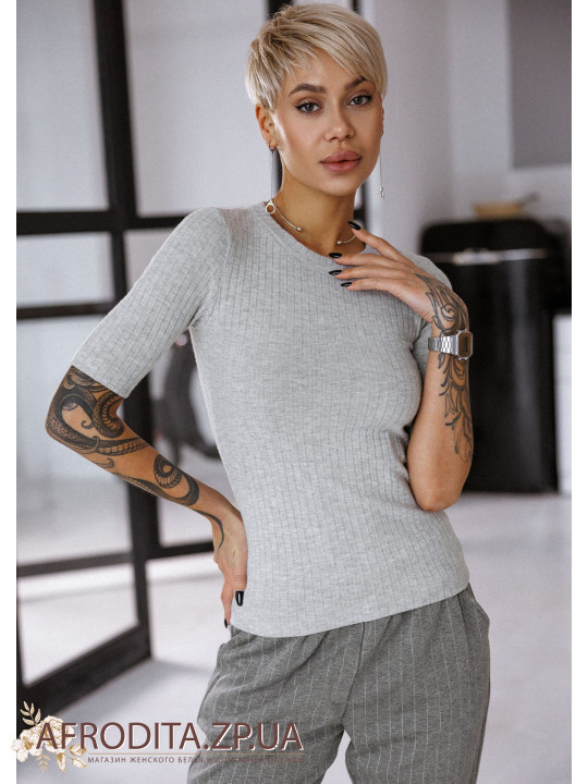 Джемпер з коротким рукавом 1487-81003