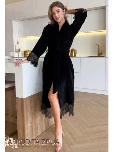 Халат женский велюровый Cosy 82669
