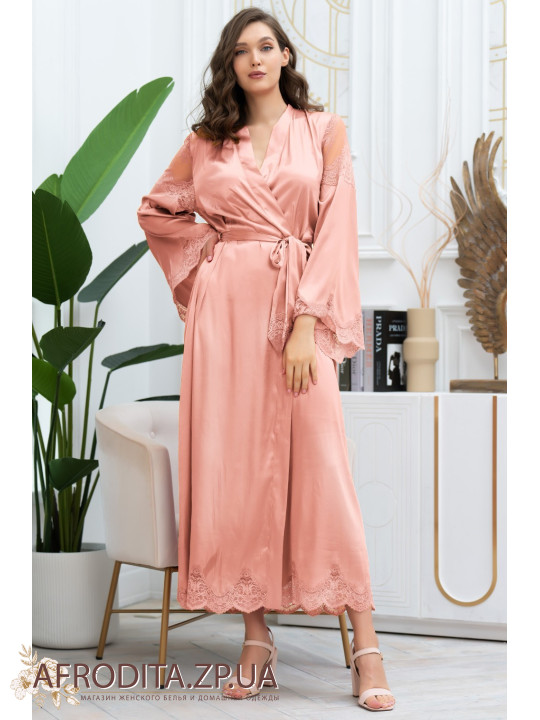 Женский длинный халат Аурелия 3899