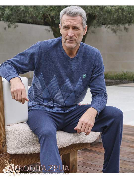 Чоловіча піжама зі штанами Massana P731324