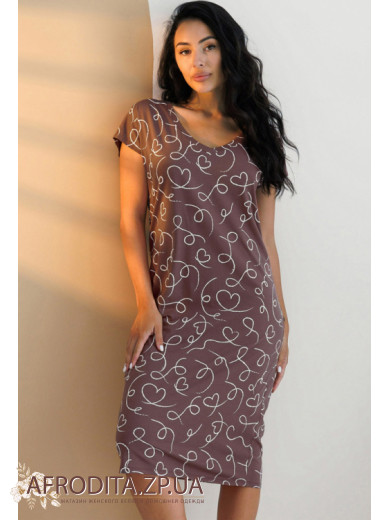 Женская ночная сорочка из хлопка 1335-12801